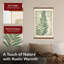 Fern Leaf Scroll Cotton Tapestry