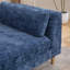 Upholstered Bench with Armrests and 2 Bolster Pillows-2141298446