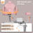 Pedicure Chair With Massage Foot Bath, 360 Degree Swivel Foot Spa Chair-103535627