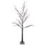 Arbre de Noël artificiel brun 6 pi avec lumières DEL multicolores pré-éclairées