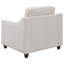 Fauteuil d'appoint rembourré en tissu