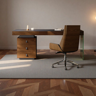 Minimalist modern desk