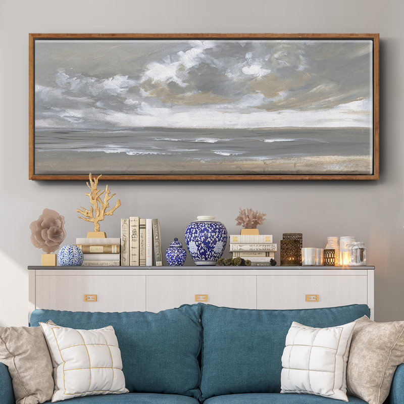 Windswept- Framed Canvas, 20" H x 50" W