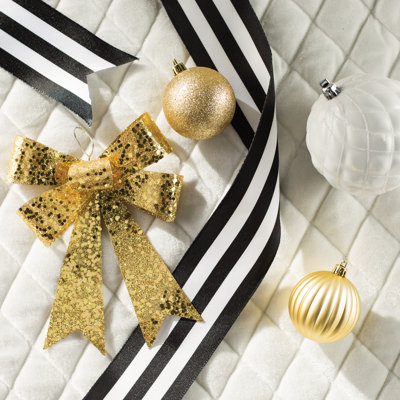 9Shatterproof 4-Finish Christmas Ball Ornament
