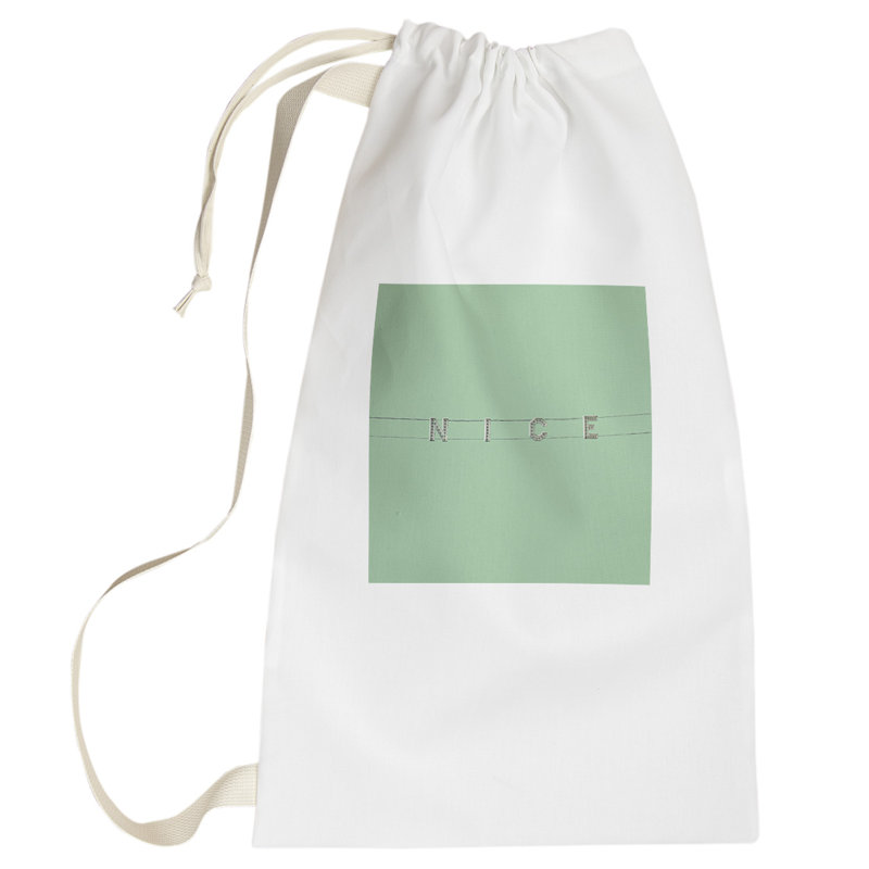 Sac à linge jolie sign, Petit (H 64 po x l 20 po x P 1,5 po), Vert