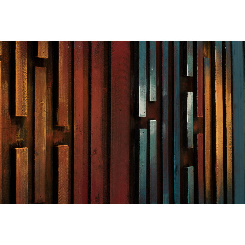 Night Glow' Wooden Picture 