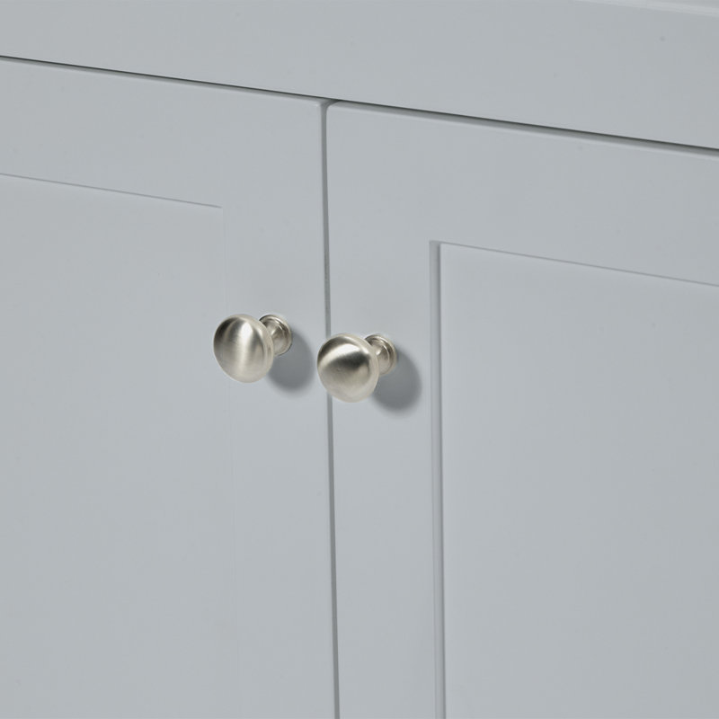 Base de meuble-lavabo double 72 po Hamlet, Gris