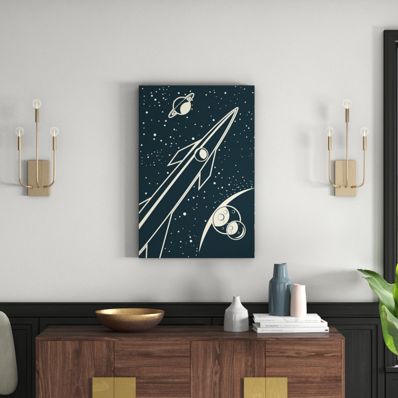 Wrapped Canvas Print, 91cm H x 61cm W x 3.81cm D