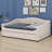 Upholstered Daybed With Light And Trundle-432381085