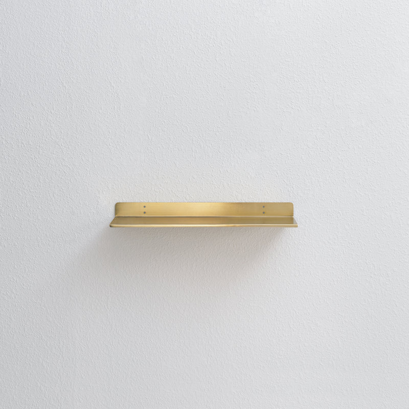 Maja Metal Floating Shelf, 5" H x 61" W x 15.25" D