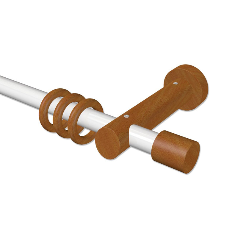 Medway Curtain Pole Set, 5cm H x 480cm W x 15cm D