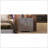Elegant Mirrored Nightstand With Metal Handles, 2 Spacious Drawers For Bedroom And Living Room, Grey