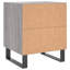 Maricrus 40cm W Iron Bedside Table-1953420108