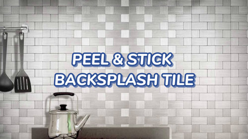 Yips 1'' W x 3'' L Aluminum Peel and Stick Subway Tile