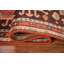 Tapis de couloir brun en laine 3x8