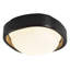 Pebble 8-in Silver dimmable LED Flush Mount-1996249224