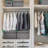 Large 17" 42 Quarts Collapsible Stackable Storage Bins With Lids [3-Pack] Foldable Fabric Linen Storage Boxes Cube, Closet Organizer Baskets With Label For Home (16.7 X 12 X 12, Gray)