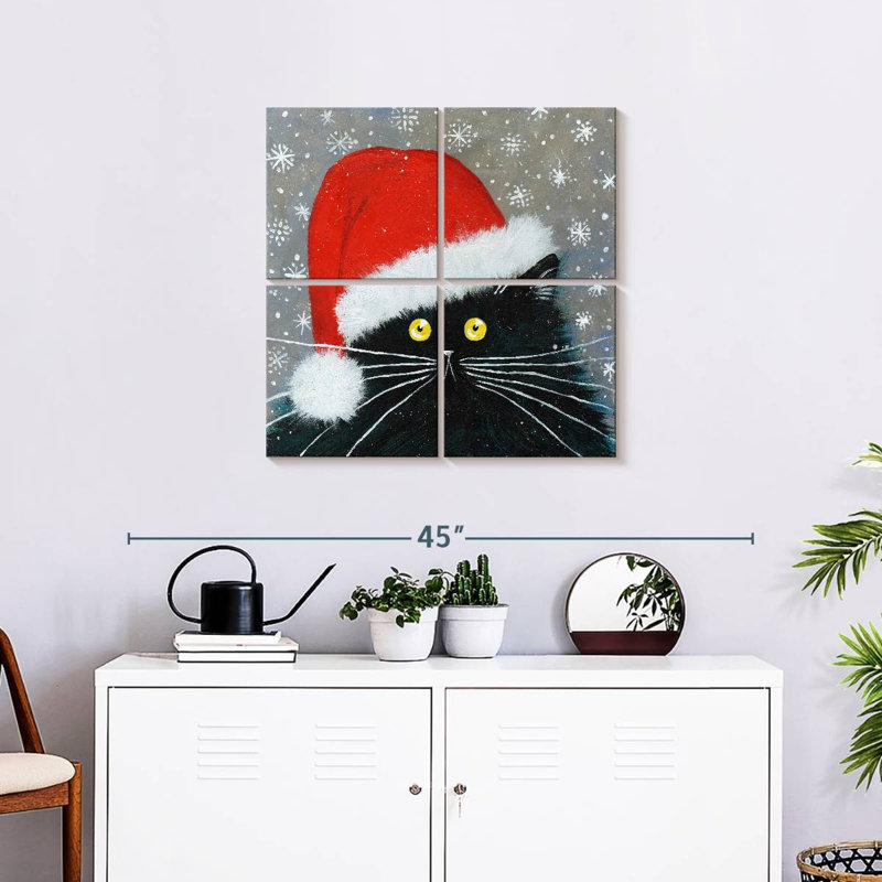 Brampt père Noël, H 26 po x l 26 po