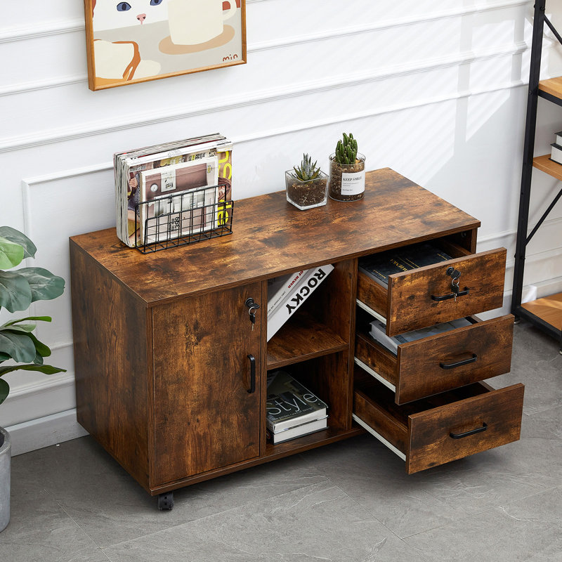 Storage Cabinet, Walnut