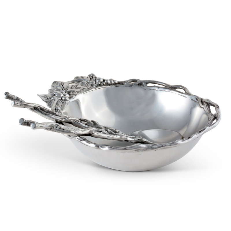 Grape Open Vine Salad Bowl Set