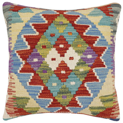 Housse et insert de coussin carré 100% laine
