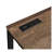 Tyrese Walnut & Black Finish Writing Desk with USB Port - Modern Home Office Computer Desk for Workspace Organization-1205694860