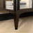63" Wide Black Glass Display Case With Adjustable Legs & 3-Color LED Lighting