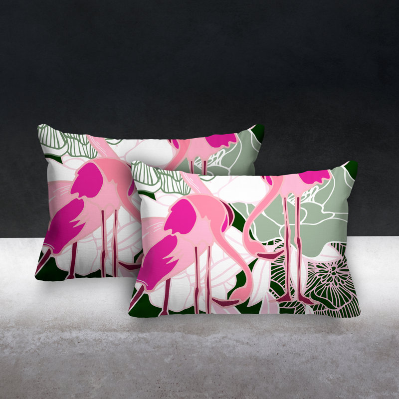 Coussin lombaire intérieur / extérieur Mingo, Vert
