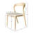 Rena Ash Wood Upholstered Dining Chair-109371761