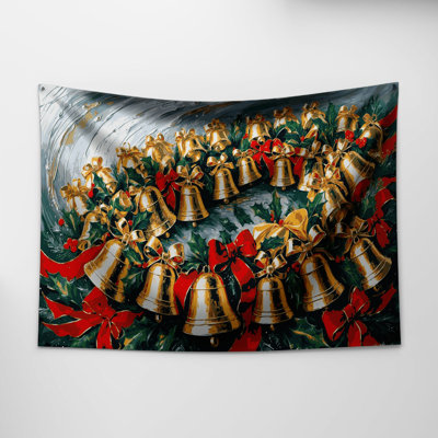 Tapisserie murale Christmas Christmas Bells
