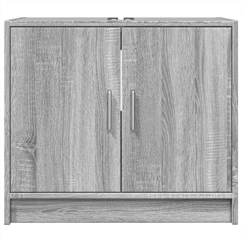 Brighley Under Sink Cabinet, Grey/Sonoma
