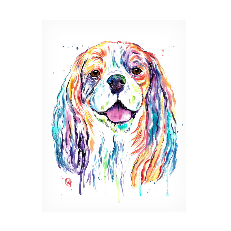 Lisa Whitehouse Cavalier, art sur toile, H 47 po x l 35 po