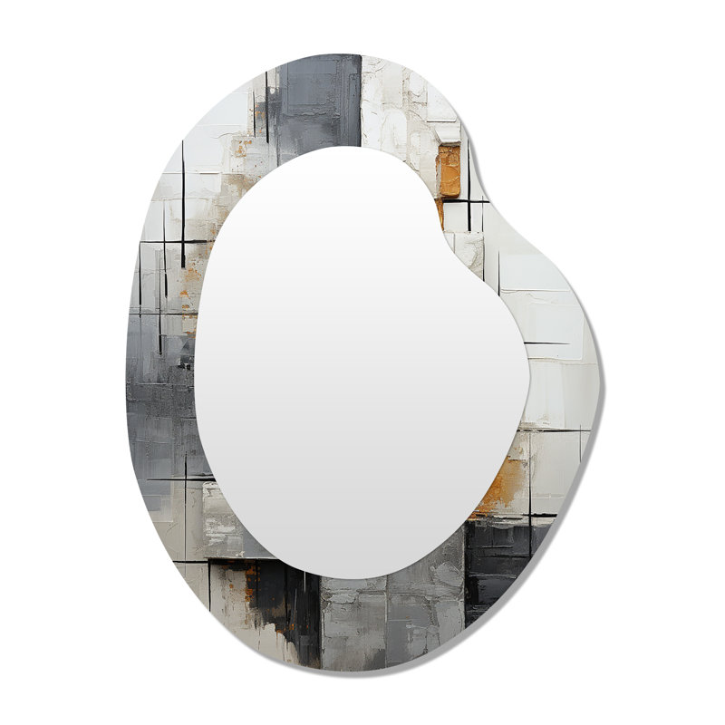 Grand miroir mural Joetta - Abstract Collages