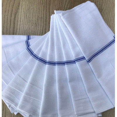 Cotton Stripe Jacquard Tea Towel Kitchen Towel