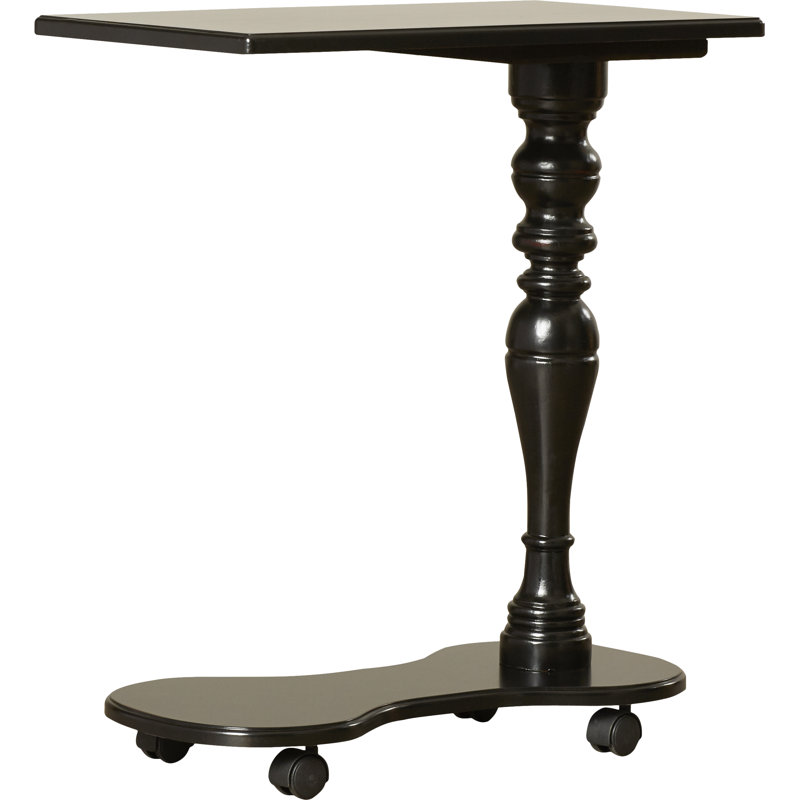 Mabry Mobile Tray Table, Black liquorice