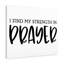 Strength In Prayer - Wrapped Canvas Print-681156385