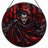 12"H Vampire Castle Stained Glass Window Panel