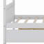 Lit en bois avec couchette-536255761