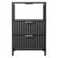 15 pouces de large Odriscoll - 2 tiroirs, 1 tablette, prise de courant US - ensemble de 2-12850586