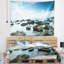 Tapisserie «Sleeping Sea Under Blue Sky»-1410880846