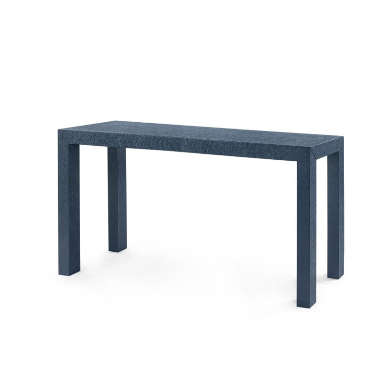 Parsons 60'' W Console Table, Navy Blue