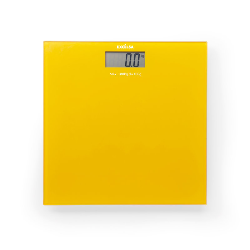 Excelsa Spa Digital Bathroom Scale, Yellow