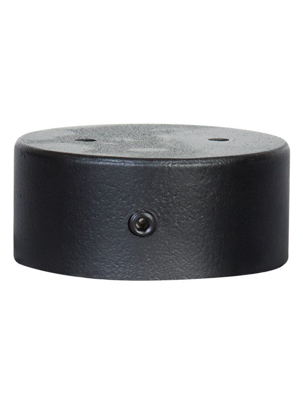 Embout en fonte d'aluminium sans objet, H 1,88 po x l 2,69 po x P 2,69 po