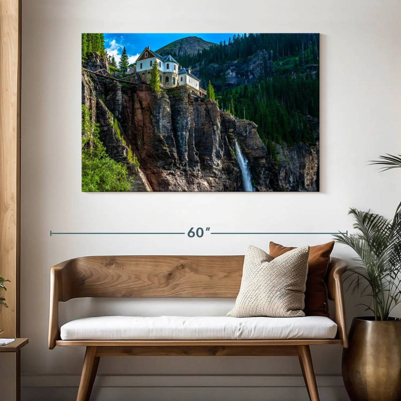 Alvord Bridal Veil Powerhouse, H 32 po x l 48 po