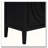 Retro 4-Door Sideboard with Circular Groove Design and Round Handles-677239965