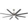 Brixham 76" 8- Blade LED Smart Chandelier Ceiling Fan with Remote Control and Light Kit Included