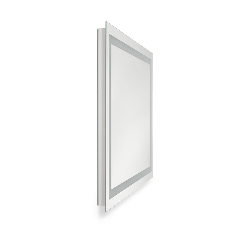 Jahon Rectangle Frameless Anti-Fog Wall Mirror, 36" x 48"