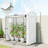Durable Outdoor Mini Greenhouse with PE Cover and Roll-Up Door for Year-Round Plant Protection-123679334