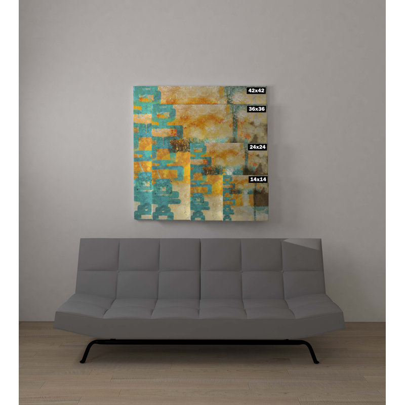 " Sure-fire Forthright ", 14" H x 14" W x 2" D