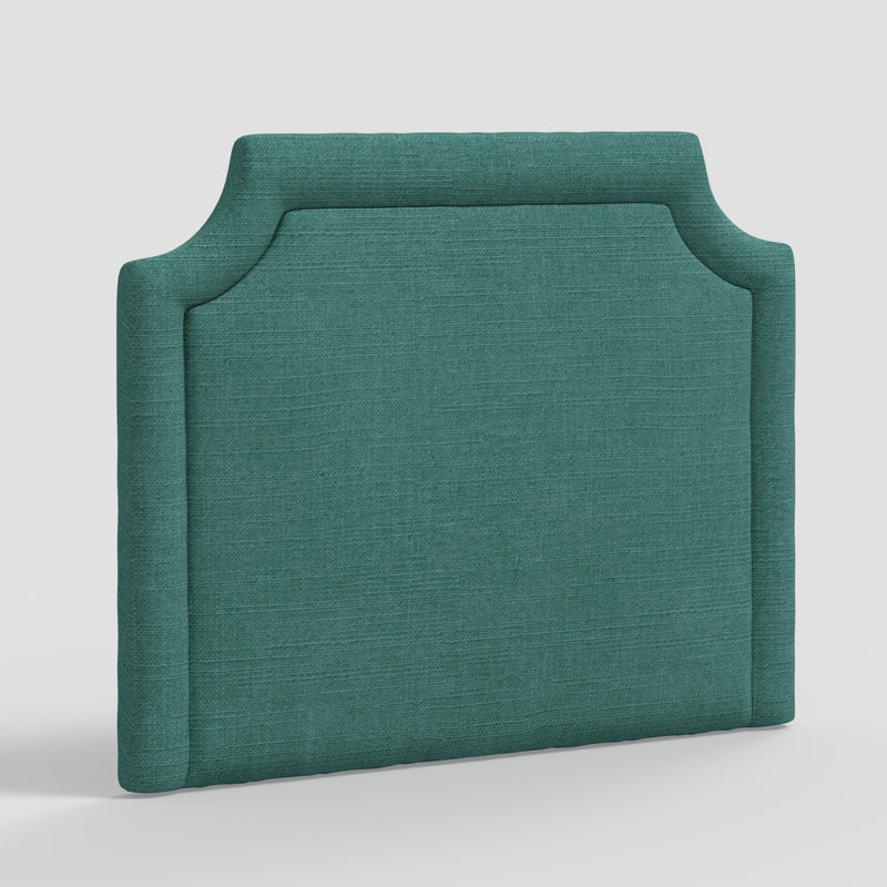 Twin Auburn Tufted Headboard In Zuma Laguna, Light Teal
